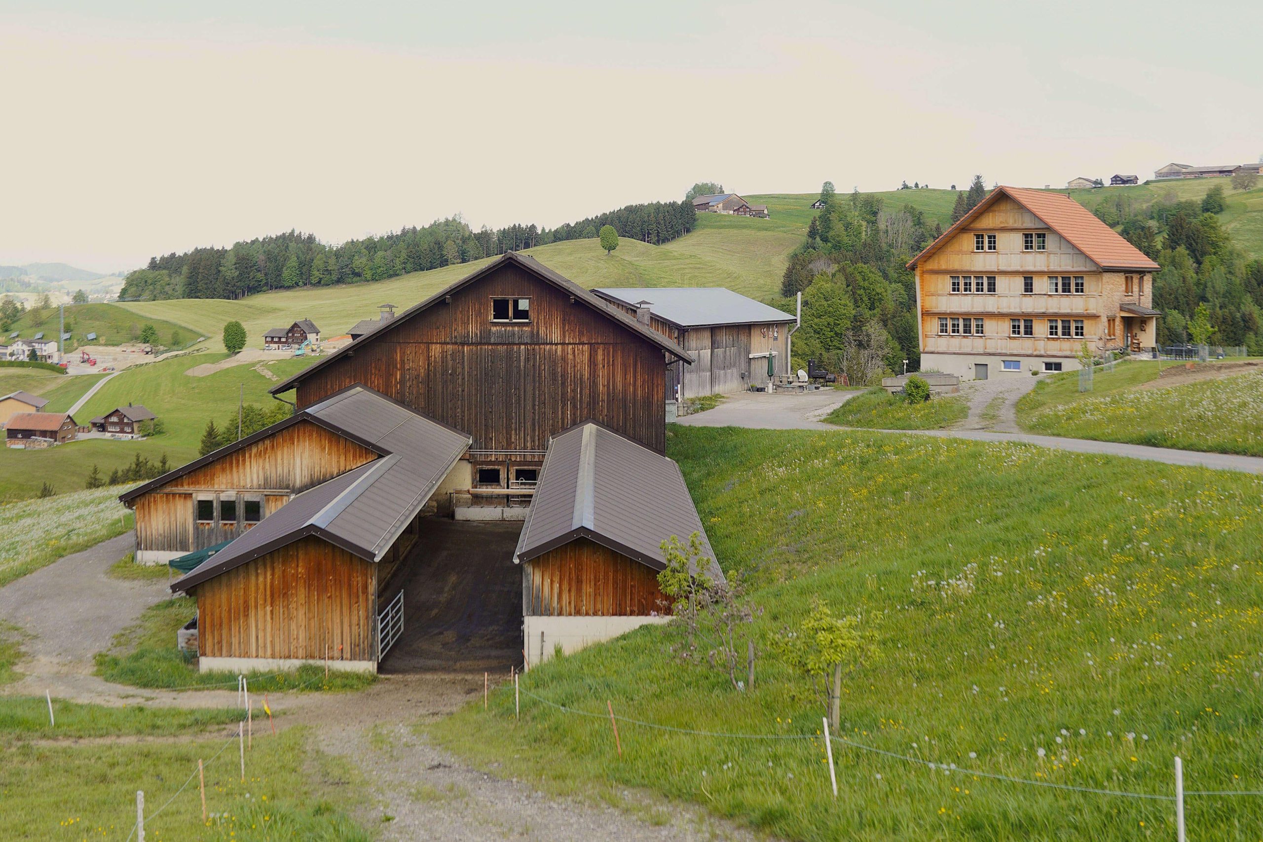 Aussenansicht vom Hof Oberholz